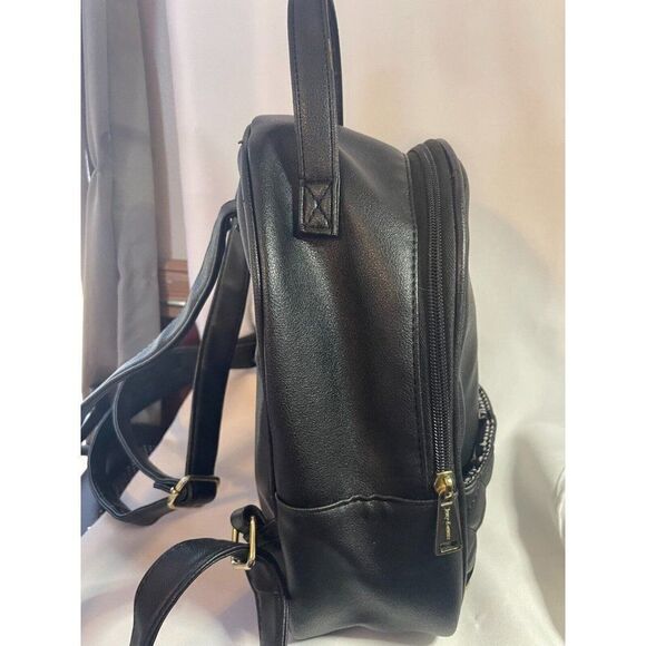 Juicy Couture Mini Backpack BLACK WITH CROWN - Picture 5 of 8